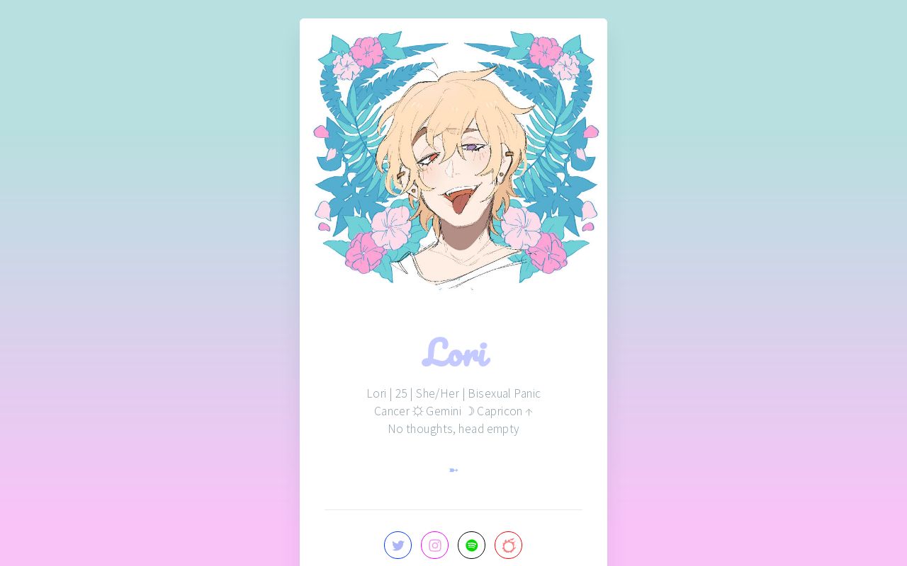 Carrd profile picture for @sinful